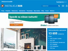 Tablet Screenshot of instalacjeb2b.pl
